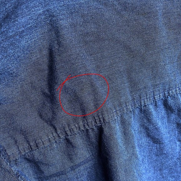 FREE ADD ON - H&M Denim Look Blue Flannel Shirt - Picture 6 of 8